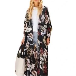 NWT Walter Baker Tulum Printed Caftan Cover Up